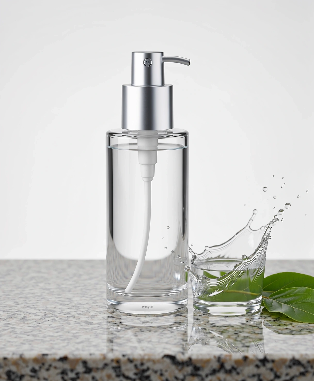 Premium facial care bottle